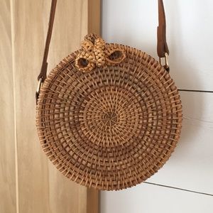 Rattan woven Bali Bag
